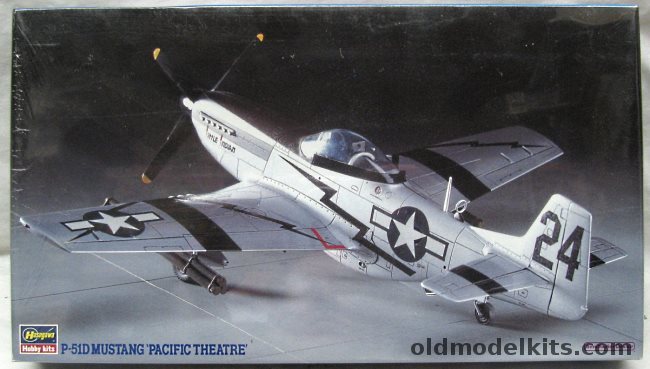 Hasegawa 1/48 P-51D Mustang Pacific Theater, JT113 plastic model kit